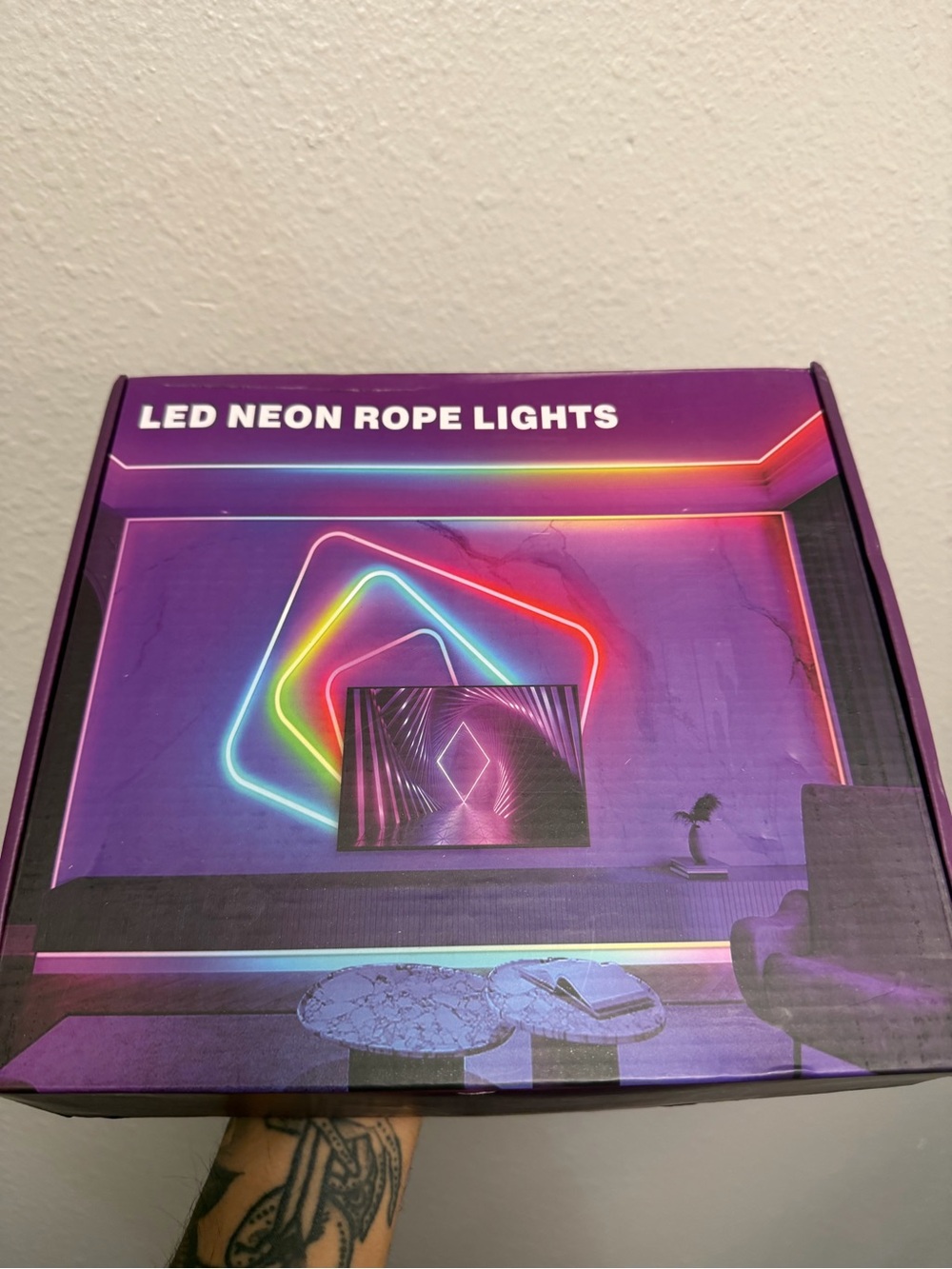 100FT LED Neon Rope Lights – RGB Multicolor – Complete Set – New - Picture 4 of 5